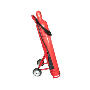 طفاية حريق متنقلة بعجلات من أنباو AB-T002 سعة 25 كجم ثاني أكسيد الكربون 30 لتر من الفئة أ بضغط 15 بار معتمدة وفق معايير EN 3/EN 1866 - Product Image 2