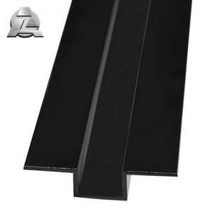 Profilé en U en aluminium facile et simple à manipuler, couleur noir - Product Image 1