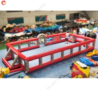 Terrain de Football gonflable commercial terrain de Football géant en bâche en PVC pour le sport unisexe nouvel état avec Kits de réparation inclus