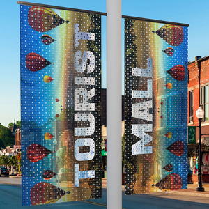 Không khí lưới vải biểu ngữ nhuộm thăng hoa in ấn thông gió lưới vải biểu ngữ cho Câu lạc bộ bóng đá - Product Image 4