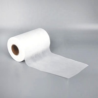 Tissu non tissé en fibres de maïs PLA 100% biodégradable et écologique, tissage uni de haute qualité 30-100 g/m² pour sachets de thé et de café