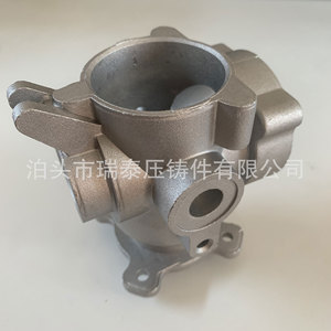 Pieza de fundición a presión de aleación de aluminio Xh 007 para reparación de automóviles, tratamiento de superficie por pulverización y chorro de arena - Product Image 4