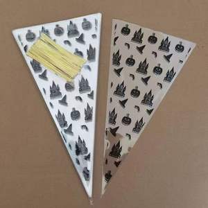 Sac triangulaire léger pour cadeau d'Halloween, avec éléments d'horreur, pour les enfants - Product Image 3