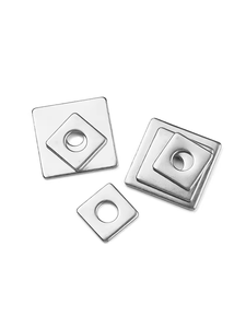 Không tiêu chuẩn tùy chỉnh din436 thép không gỉ 304 316 vuông phẳng máy giặt, Đục Lỗ Vuông máy giặt - Product Image 4