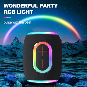 Wireless Waterproof Mini Led Light Portable <strong>Speaker</strong> With for Kids Computer RGB 5W Party Box Heavy Bass Audio Player Home - Product Image 2