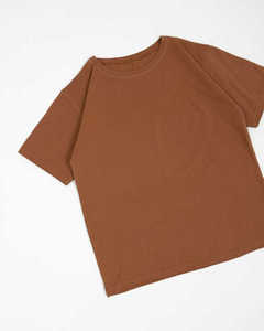 High Quality Heavyweight 230gsm 100% Cotton Oversized Printed Embroidered Plain Tee plus size custom t shirt - Product Image 5