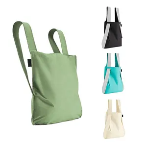 BSCI ISO工場環境にやさしい折りたたみ式の再利用可能なカスタムショッピングバッグ、ロゴ付きキャンバストート再利用可能なショッピングバッグ
