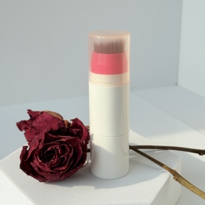Personalizzato di alta qualità a doppia <span class=keywords><strong>testa</strong></span> <span class=keywords><strong>vuota</strong></span> nero Blush pennelli correttore Stick Stick per il trucco Set fondotinta contorno Blush - Product Image 6