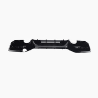 Difusor de Parachoques Trasero Estilo M Sport en Negro Brillante ABS para BMW F20 2015-2018