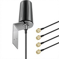 Antenne externe 4G LTE 5G omnidirectionnelle MIMO 4x4 à profil bas de 2 pouces à large bande pour optimiser les performances des routeurs, passerelles et points d'accès
