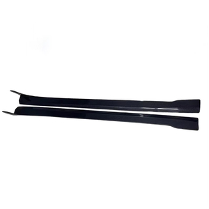 Minigonne laterali in fibra di carbonio stile R di alta qualità per <span class=keywords><strong>Mercedes</strong></span> Benz CLS <span class=keywords><strong>Classe</strong></span> W218 <span class=keywords><strong>AMG</strong></span> CLS63 CLS500 CSL550 2011+ Splitter paraurti laterale - Product Image 4