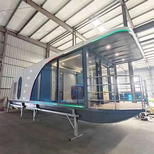 Spazi abitativi panoramici galleggianti ritiri modulari di lusso abitazioni acquatiche lungomare case galleggianti <span class=keywords><strong>Resort</strong></span> bagni cucina parco bagno - Product Image 5