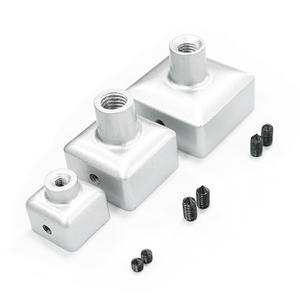 Profilés en aluminium de 20/30/40 mm aux normes européennes et chinoises avec un design moderne, accessoires d'extérieur, supports de connexion pour roulettes - Product Image 5