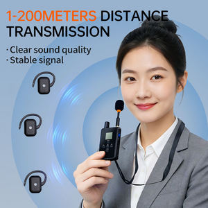 ระบบไกด์นำเที่ยวไร้สาย 2.4G สำหรับรีสอร์ท ระบบไกด์นำเที่ยวไร้สายแบบครบวงจรสำหรับการเดินทาง - Product Image 1