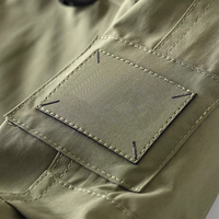 Veste de travail de charpentier personnalisée par les fabricants, lavée et délavée, veste utilitaire vintage pour homme, coupe-vent et imperméable
