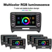 Autoradio 2 Din Android 13 pour Audi TT MK2 2006-2014 Multimedia Stereo GPS Navi Head Unit Carplay Intelligent Systems