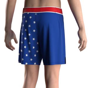 Pantalones Cortos Deportivos para Hombre US Nation Elite, Diseñados para el Movimiento, Tejido Transpirable y Diseño Inspirado en la Bandera Nacional - Product Image 6