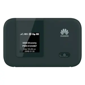 E5775带外部天线接口lte 4g电动路由器cat 4，下载速度高达150Mbps，上传速度高达50mbps