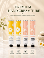 Tubes souples pliables pour crème pour les mains 5 ml, taille personnalisée, vides, pour usage cosmétique, en aluminium-plastique, avec bouchon à clapet, logo personnalisé, impression UV, diamètre