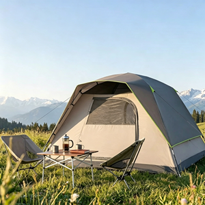 Tenda da Campeggio Versatile per Famiglie, Protezione per Ogni Condizione Meteo, Layout Spazioso per Eventi di Campeggio e Attività all'Aperto di <span class=keywords><strong>Gruppo</strong></span> - Product Image 4