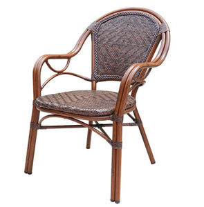 Ensemble de meubles de jardin en rotin nordique de luxe en aluminium moulé pour l'extérieur - Product Image 3