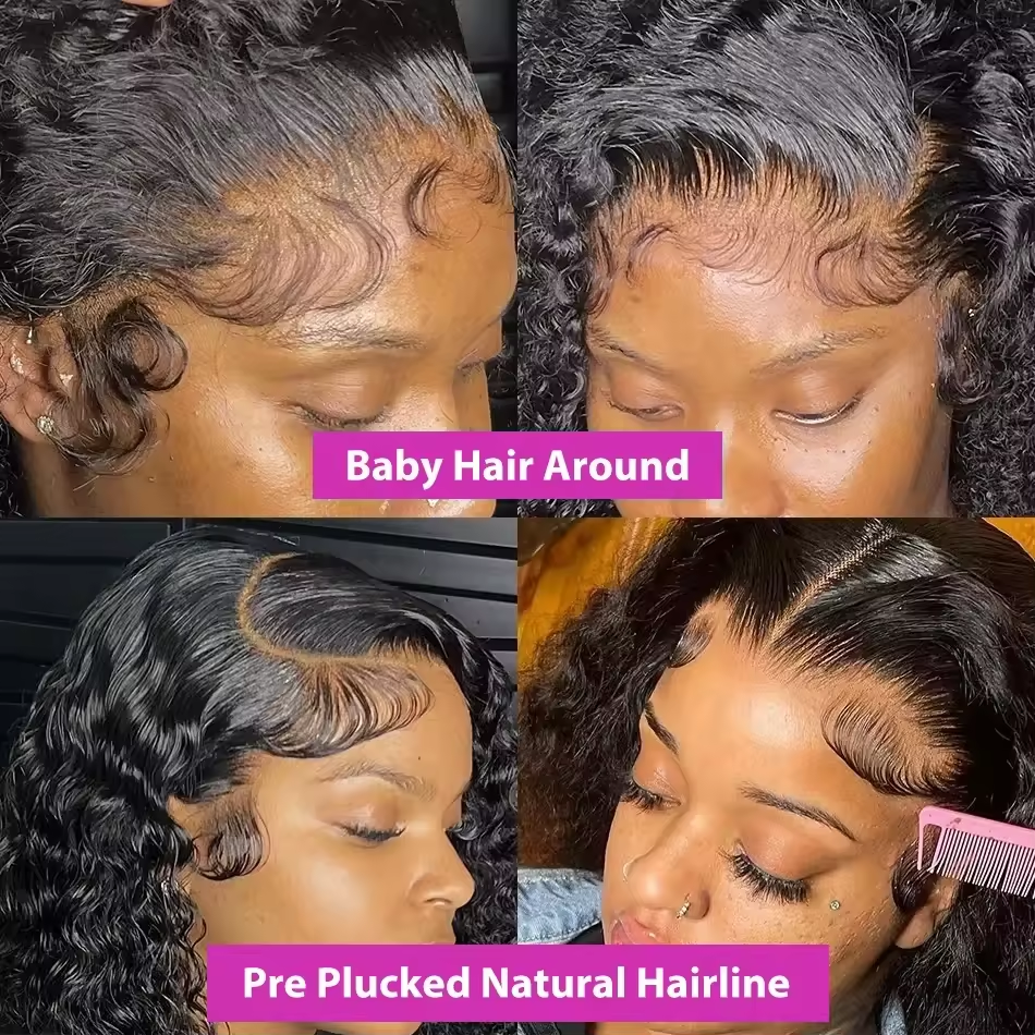 wig curly human hair