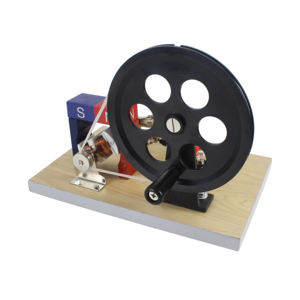 Générateur manuel AC et DC pour expérience physique, générateur AC/DC à manivelle pour démonstration - Product Image 3