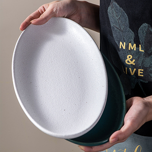 Chất lượng cao Thiết kế 12.5 "/12" hình chữ nhật phục vụ tấm phục vụ sang trọng màu trắng nhà hàng hình chữ nhật Sushi tấm phục vụ món ăn - Product Image 5