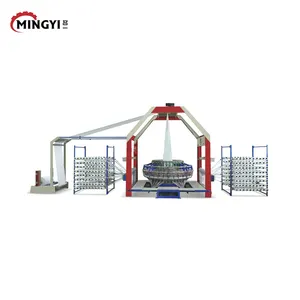 Mingyi 2024 Plastic Bags Machine Making Automatic PP Woven Rice Cement Bag Making Machine 4 Shuttle Circular Loom Machine