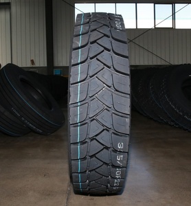 Neumático de camión sin cámara de alta resistencia al por mayor 12R22.5 / Neumático radial para camión de servicio pesado / Neumático TBR 12R22.5 al por mayor, precio económico de China - Product Image 1