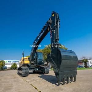Excavadora Hyundai HX230 23ton excavadora sobre orugas hidráulica máquina grande excavadora hyundaiHX235 usada - Product Image 5
