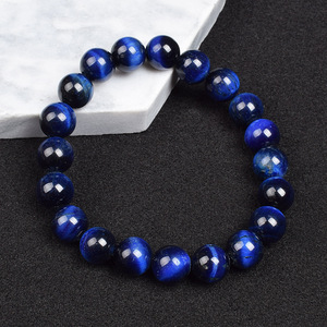 Braccialetto <span class=keywords><strong>di</strong></span> Alta Qualità in <span class=keywords><strong>Occhio</strong></span> <span class=keywords><strong>di</strong></span> <span class=keywords><strong>Tigre</strong></span> da 8mm, Fatto a Mano con Perline <span class=keywords><strong>di</strong></span> <span class=keywords><strong>Cristallo</strong></span> Naturale per la Guarigione, Ideale come Regalo - Product Image 3