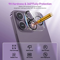 Usine En Gros Caméra Verre Protecteur Caméra Objectif Protecteur D'écran Pour Iphone 15 14 13 Pro Max Caméra Protecteur