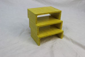 La <span class=keywords><strong>pultrusion</strong></span> de canal de la haute catégorie C profile la Manche en U de fibre de verre de 50*50*30mm - Product Image 3