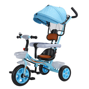 Triciclo per Bambini Pieghevole 1-6 Anni <span class=keywords><strong>Bicicletta</strong></span> <span class=keywords><strong>Passeggino</strong></span> Bici per Bambini - Product Image 6