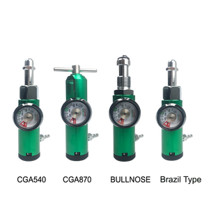 Alta Qualidade OEM Demand Type Pressure <span class=keywords><strong>Gauge</strong></span> Cga540 Inalador Com Medidor De Fluxo Regulador De Oxigênio Médico - Product Image 1