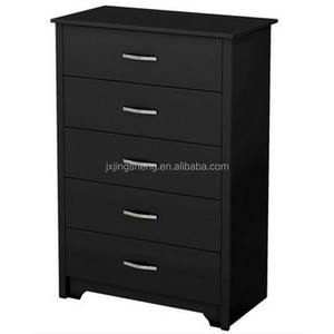 <span class=keywords><strong>Commode</strong></span> à <span class=keywords><strong>5</strong></span> <span class=keywords><strong>tiroirs</strong></span> en bois massif, noir français, vente en gros à prix avantageux - Product Image 3