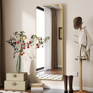 <span class=keywords><strong>Miroir</strong></span> sur pied pleine longueur sur mesure, certifié, durable, haut de gamme et grand format pour salon - Product Image 3