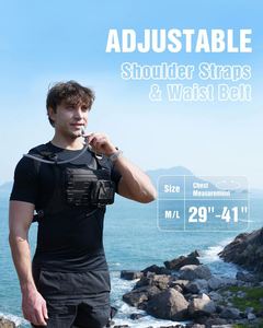 Chaleco de Hidratación para Correr al Aire Libre, 2L, con Bolsillo Ajustable en el Pecho, Reflectante y Ligero, para Maratón y Deportes de Trail - Product Image 2