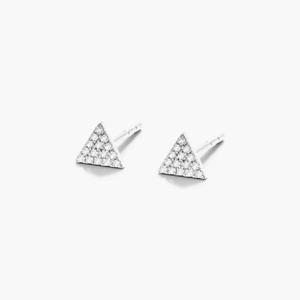 Timeless Exclusive 925 Sterling Silver Moissanite Diamond Stud Earrings Elegant Luxury Jewelry for Women Daily Wear <b>Present</b> - Product Image 1