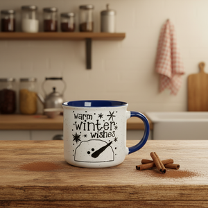 Christmas Porcelain <b>Mugs</b>-Eco-Friendly Gift <b>Box</b> Set for Friends Dishwasher & Microwave Safe Food Safe & Reusable Party & Home Use - Product Image 4