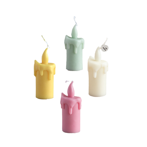 Handmade Creative Colorful Natural Soy Wax Pillar Shape Scented <b>Candles</b> - Product Image 4