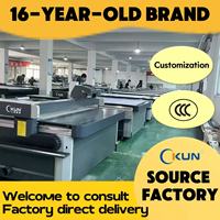 Ckun Plotter de Corte Digital CNC de Cama Plana Totalmente Automático con Cuchilla Oscilante para Impresión de Papel y Adhesivos 11kw