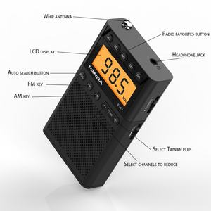 Radio Portátil de Bolsillo AM/FM, Venta al Por Mayor de Fábrica, el Más Vendido, con Tamaño Compacto y Pequeño - Product Image 3