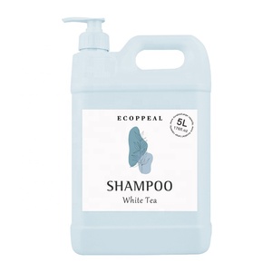 Fabricante OEM Recargable 1,32 Galones <span class=keywords><strong>5</strong></span> <span class=keywords><strong>Litros</strong></span> 5L Comercial Hotel Granel Tambor Champú y Acondicionador - Product Image 1