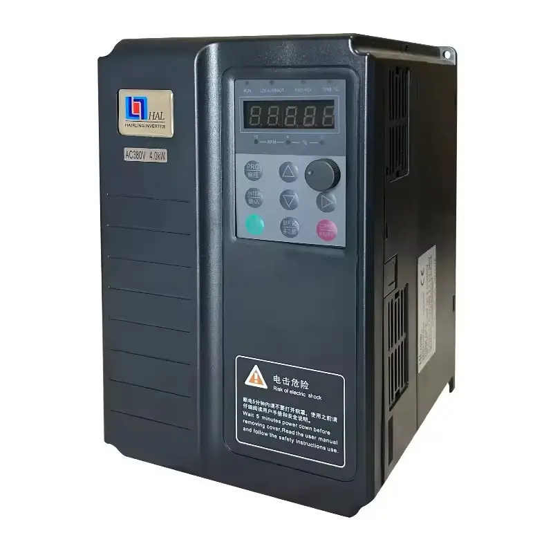 380V 4kw HL7000 Single Phase To 3 Phase Inverter AC Variable Frequency Drive Converter VFD