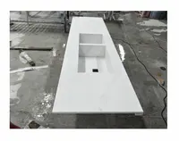 China Factory Big Slab Kunstmatige Composiet Quartz Stenen Platen Voor Keuken Werkbladen/Desktop/Vanity Top