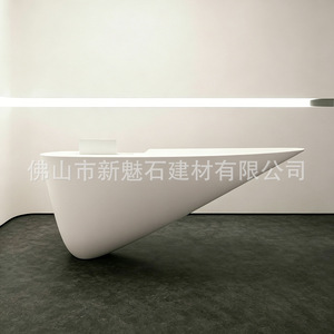 Nuevo Mostrador de Recepción Magic Stone Grg, 3 cm de Grosor, Curvo Irregular, para Interiores - Product Image 3