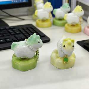 Carrousel rotatif décoratif Nouvelle Année 2026, motif Cheval du Zodiaque, Nouveau Style, Cadeau pour le Nouvel An et le Festival du Printemps, pour un avenir prospère, idéal Noël - Product Image 4