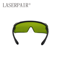 Lunettes de sécurité laser 200-460nm OD6+ 800-1095nm OD7+ Lunettes de protection oculaire laser pour la protection contre les lasers UV, diode bleue et à fibre optique